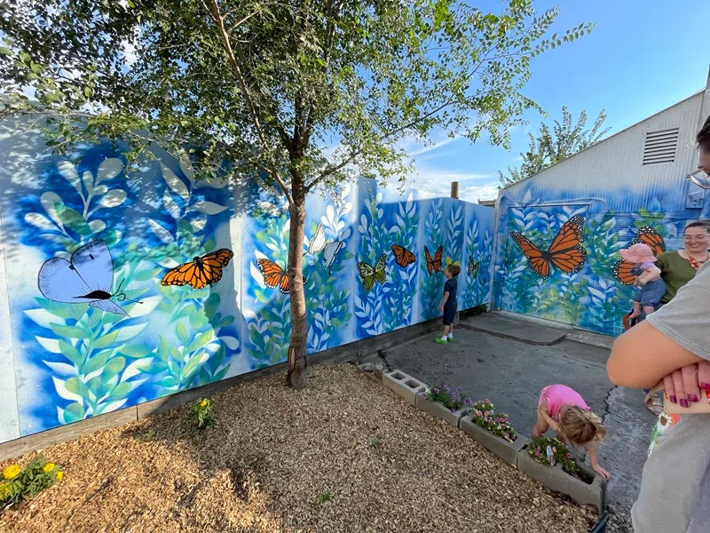 Little Buffs Research Garden Project Completed