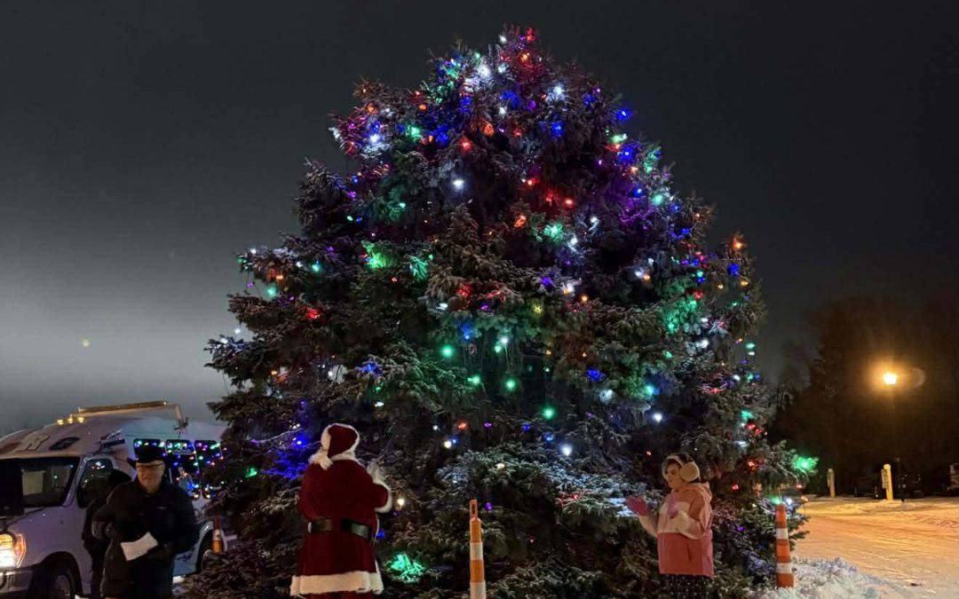 Weather and A Horse Virus Failed To Stop The Fort Pierre Christmas Tree Lighting This Year