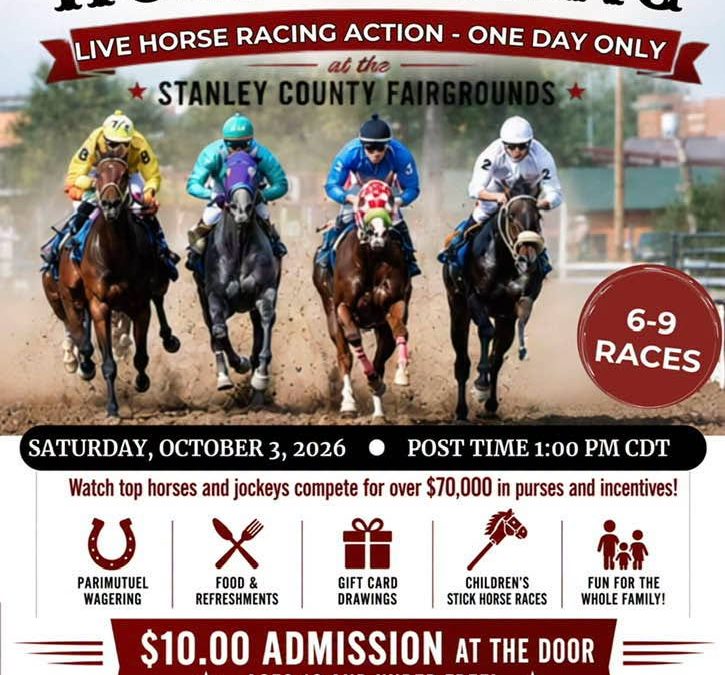 Fort Pierre Horse Racing Highlights Fort Pierre Development Corp August Meeting